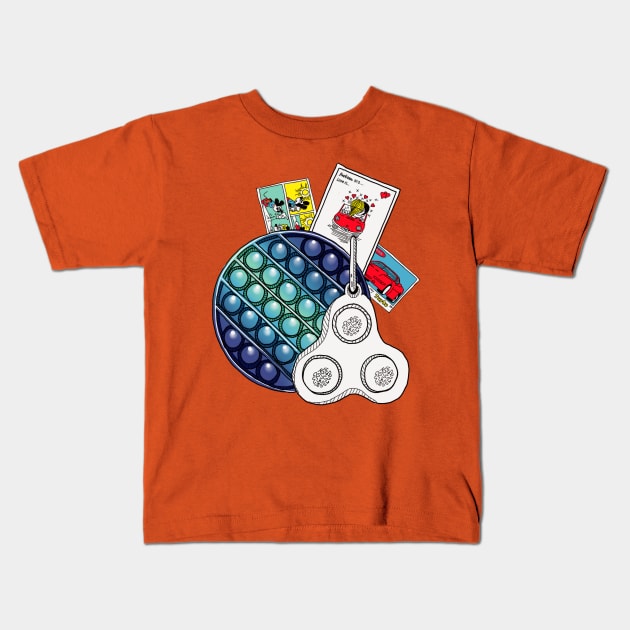 favorite hobby Kids T-Shirt by sipenka_art